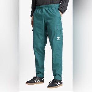 Adidas Originals Trefoil Woven Cargo Pants – Legacy Teal – XL – NWT - Teal